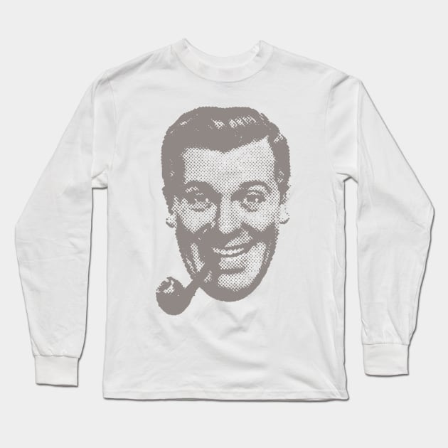 Bob Dobbs Long Sleeve T-Shirt by Teephemera